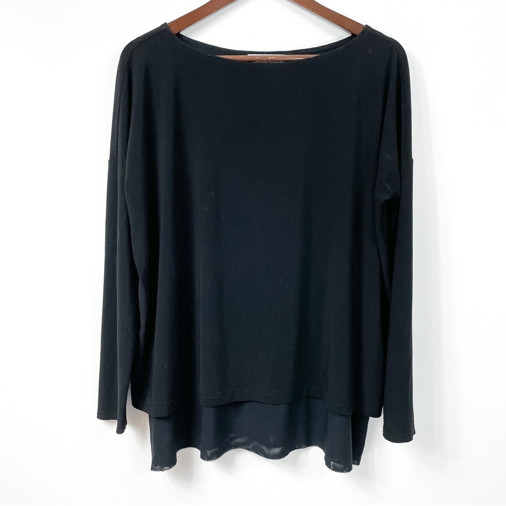 Joseph Ribkoff Black Long Sleeve Top